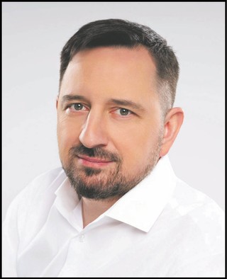 dr Radosław Dobrowolski, adiunkt na Wydziale Stosunków Międzynarodowych Uniwersytetu w Białymstoku, burmistrz Supraśla