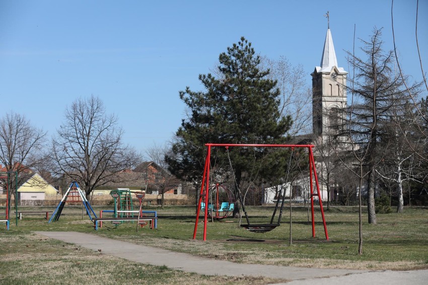 Prazan park u Glogonju