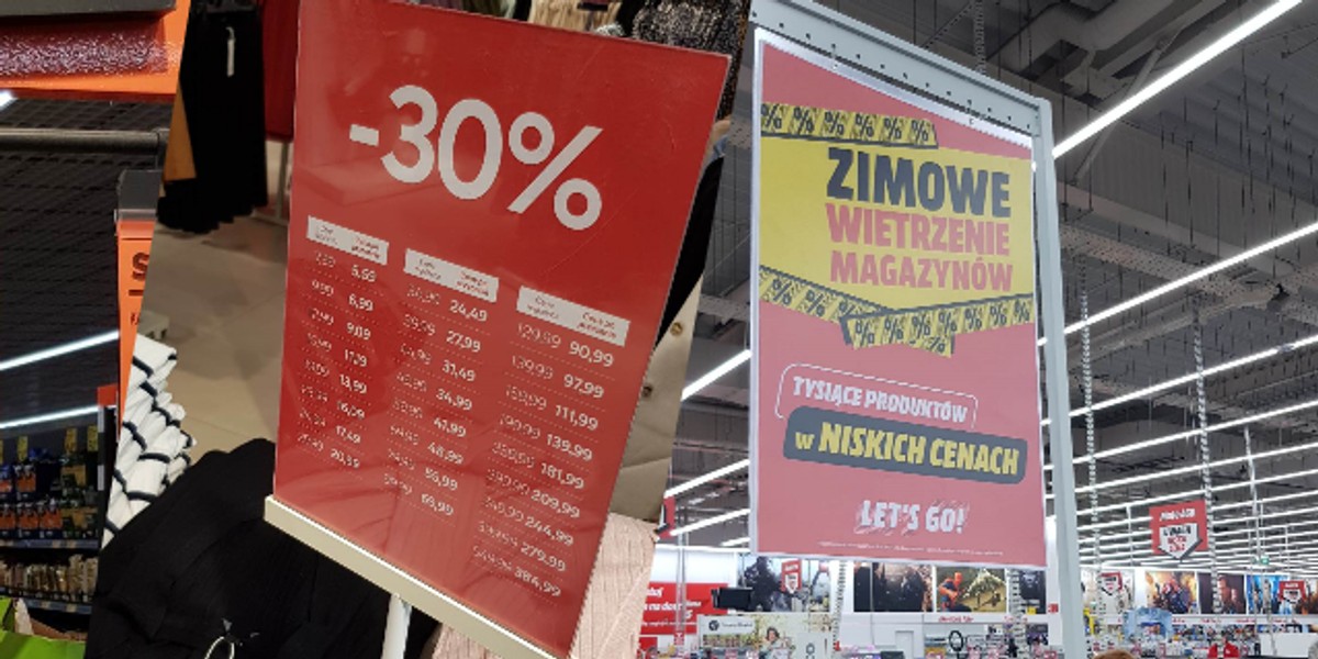 Nie zawsze sklepy muszą informować o najniższej cenie z ostatnich 30 dni.