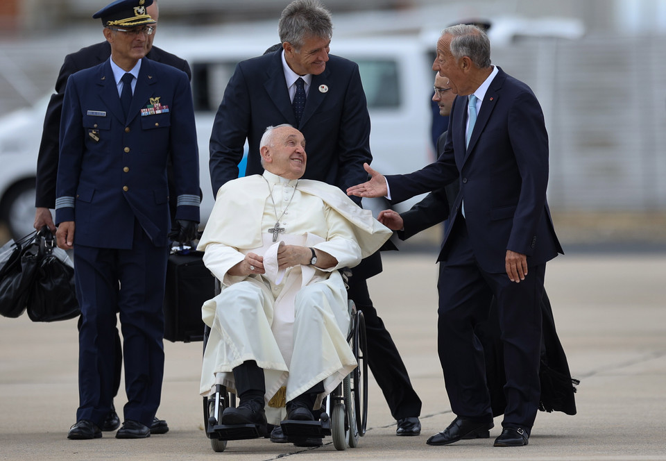 Światowe Dni Młodzieży w Portugalii. Papież Franciszek przybył do Lizbony