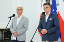 hołownia odchodzi z funkcji marszałka. nowa lewica bierze sejm