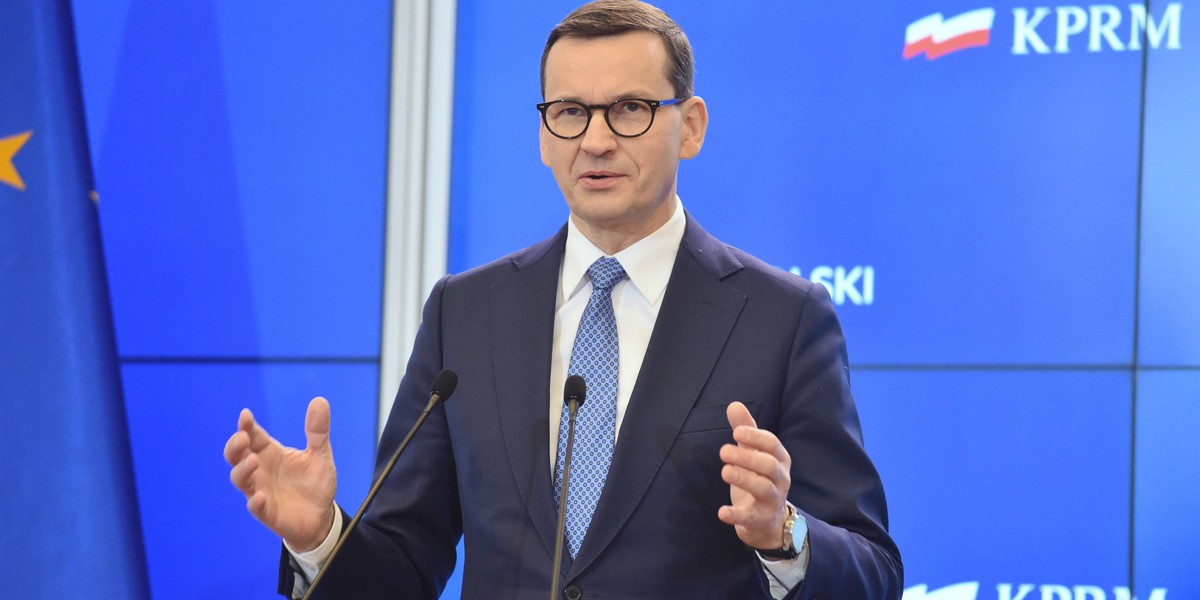 Mateusz Morawiecki zapowiedział, że rząd zajmie się sprawami reperacji.