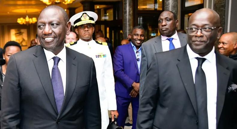 President William Ruto in UK for the funeral of Queen Elizabeth II 