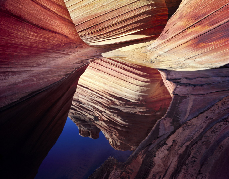 Paria-Vermilion Cliffs w Arizonie - The Wave