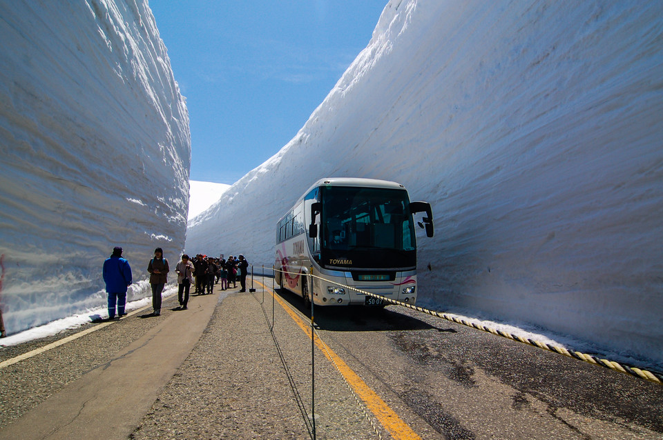 Droga Tateyama Kurobe Alpine Route "Dach Japonii"