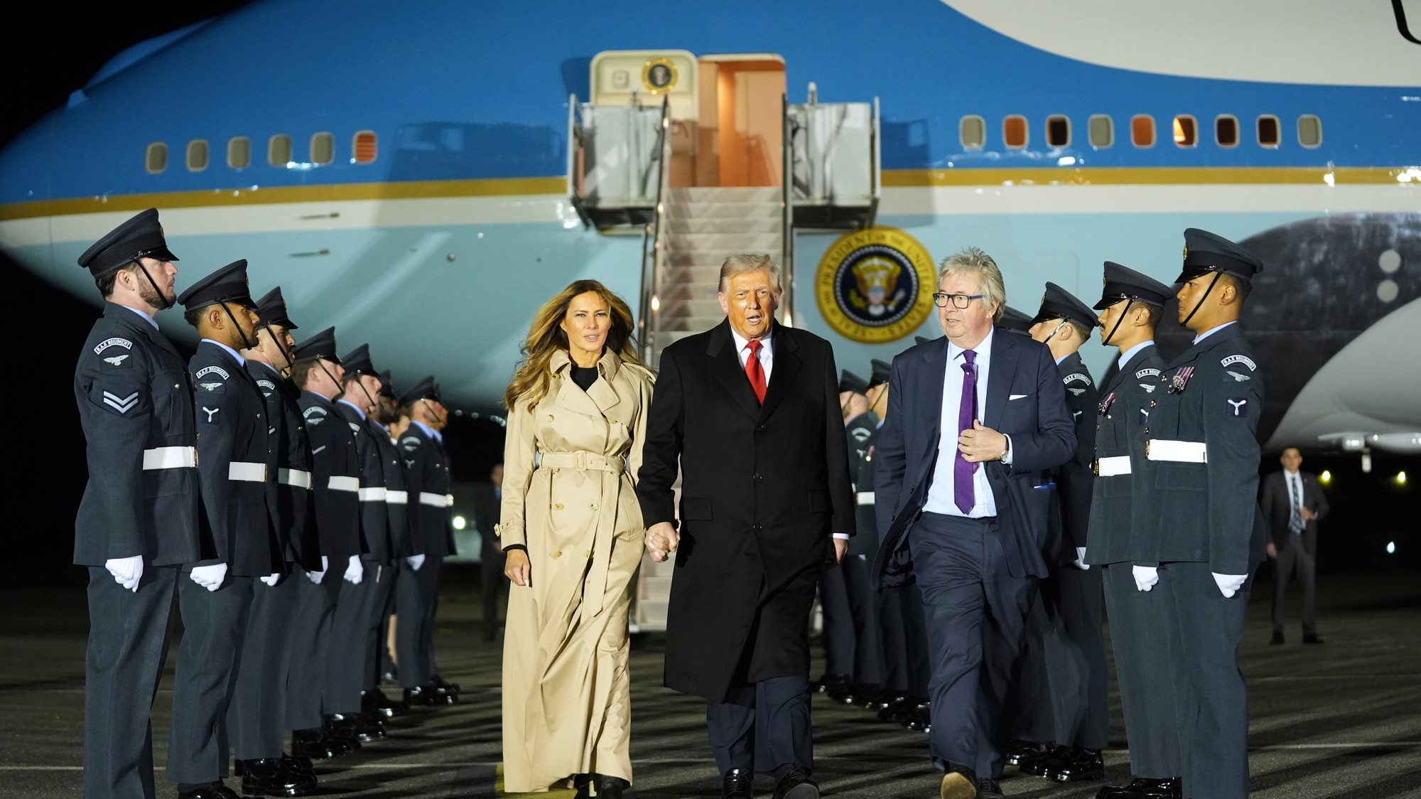 Donald Trump a jeho manželka Melania