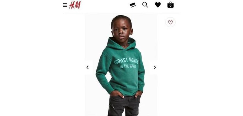 Sklep H&M zdemolowany. To przez bluzę "Coolest monkey in the jungle"