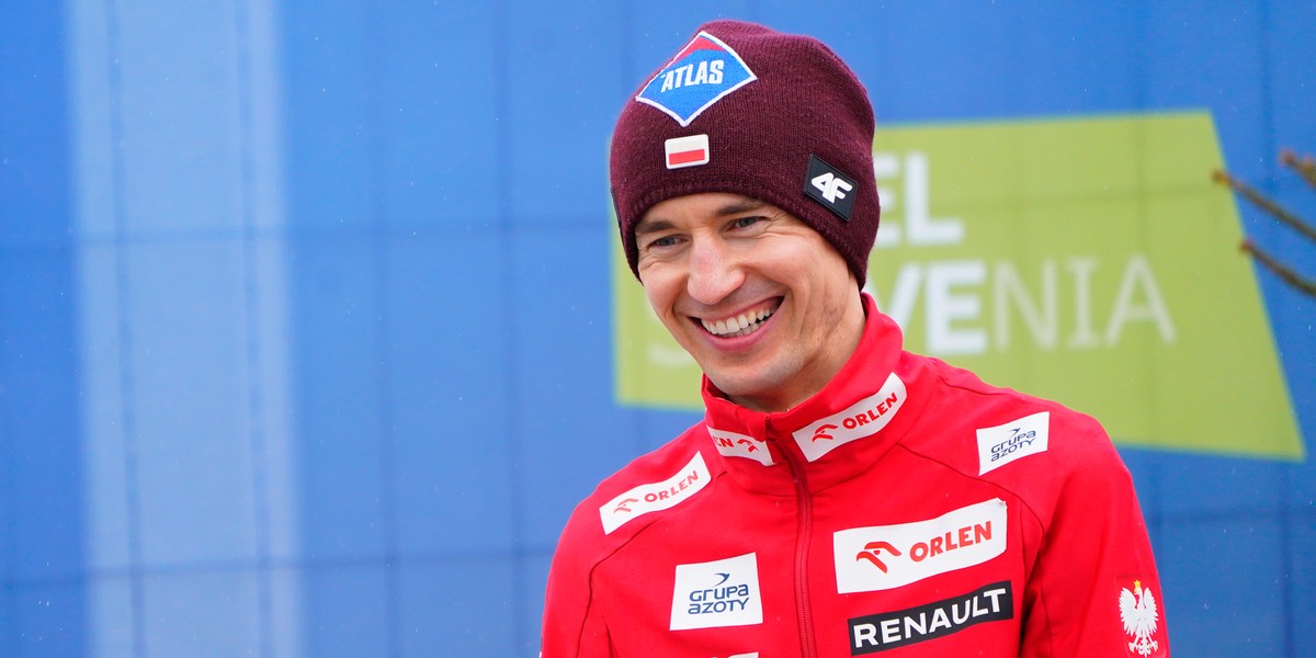 Kamil Stoch wybuchł śmiechem zapytany o krytykę. 