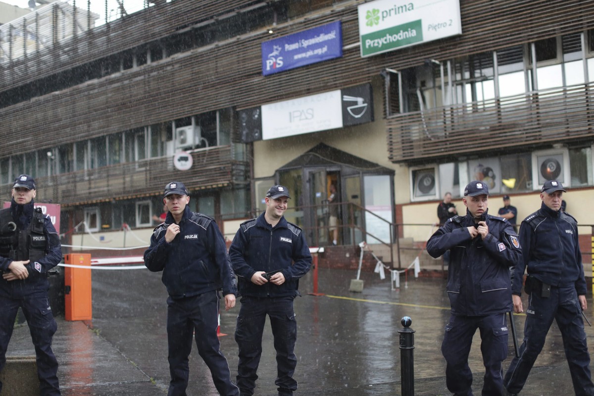 Siedziba PiS na Nowogrodzkiej w Warszawie