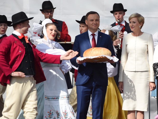 Andrzej Duda i Agata Duda