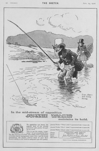 Striding Man, czyli logo whisky marki Johnnie Walker, obchodzi swoje setne urodziny