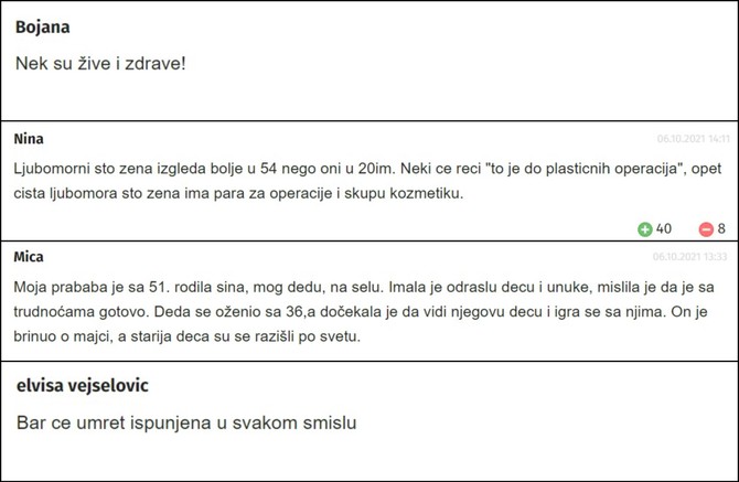 Pozitivne reakcije na Brigit