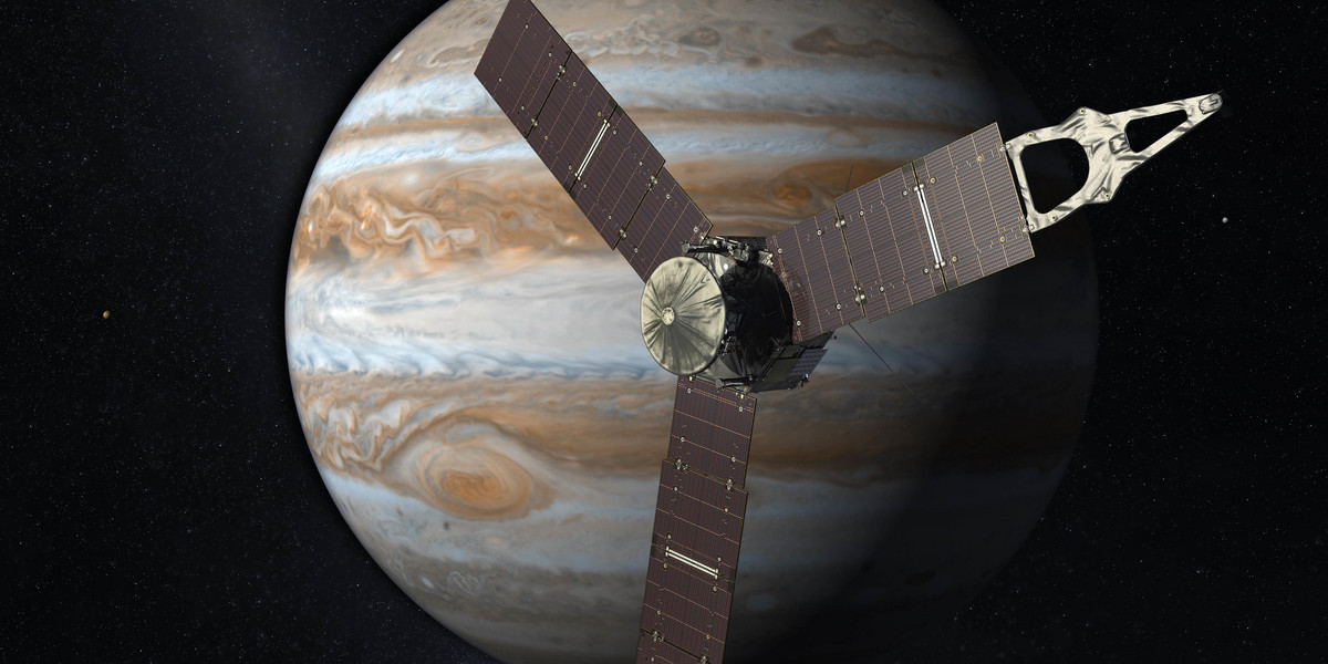 Juno już na orbicie. Zbada Jowisza