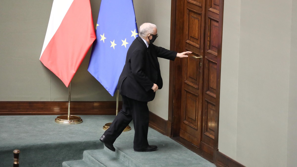 Prezes PiS Jarosław Kaczyński.