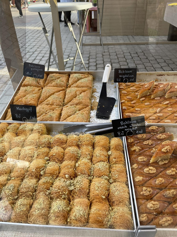 Baklawa na jarmarku wielkanocnym