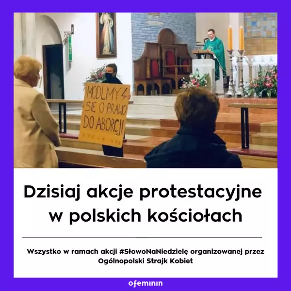 Akcje w polskich kościołach