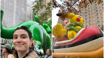 Onlookers can watch the Macy's Parade balloons get inflated.Jordan Parker Erb/Business Insider