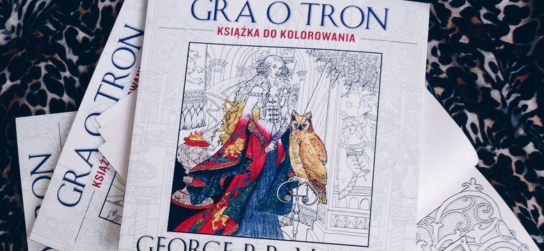 Gratka dla fanów "Gry o tron". Ukazała się kolorowanka z ilustracjami z serialu