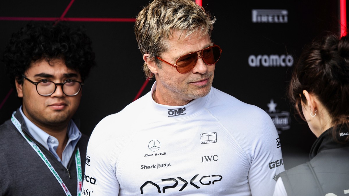 Itt a bizonyíték, Brad Pitt már a Hungaroringen sétálgat – videó
