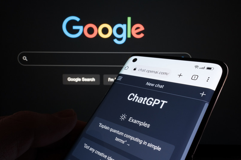 sztuczna inteligencja AI ChatGPT Google