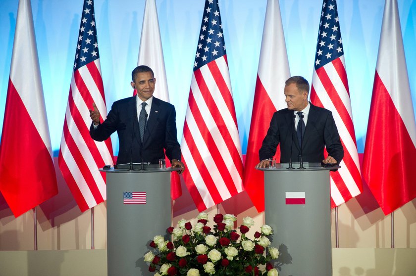 Donald Tusk i Barack Obama