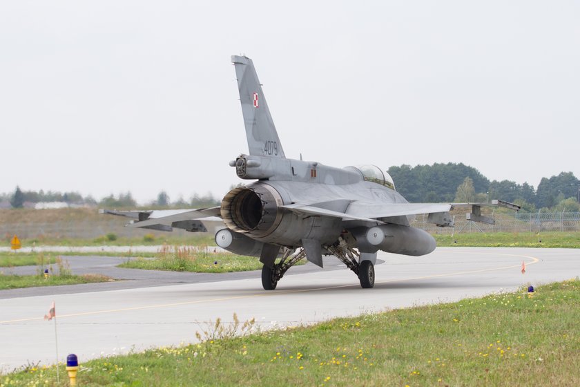 Kamil Stoch poleciał F-16!