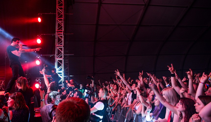 Three Days Grace na Orange Warsaw Festival 2015