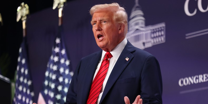 Donald Trump.Joe Raedle/Getty Images