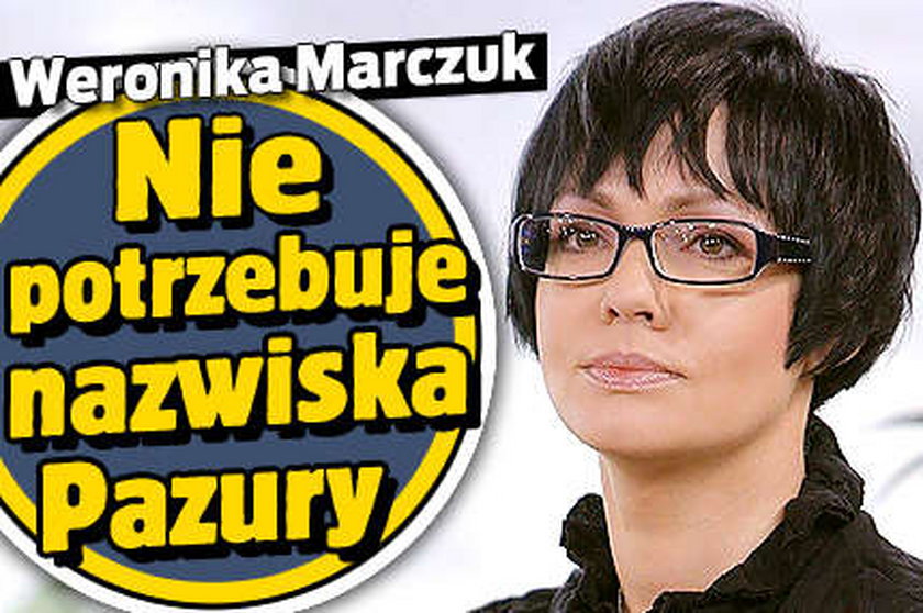 Marczuk nazwiska Pazury już nie potrzebuje