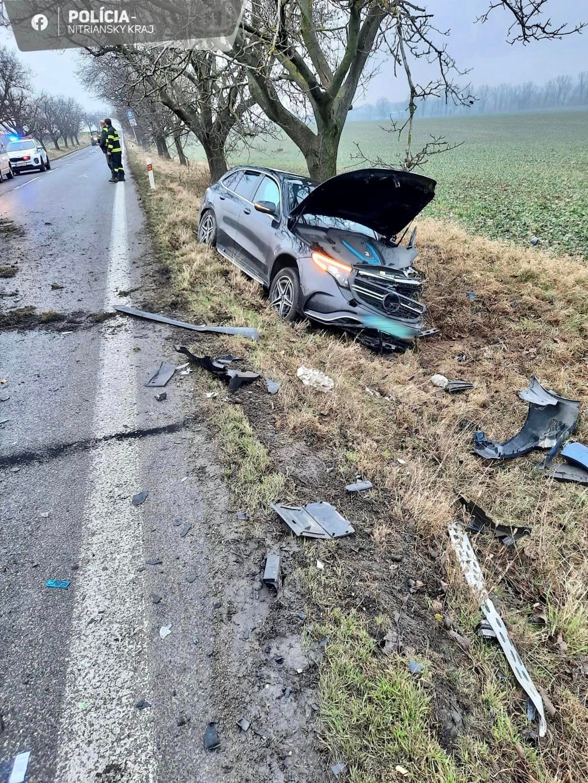 Tragická dopravná nehoda v obci Klasov.