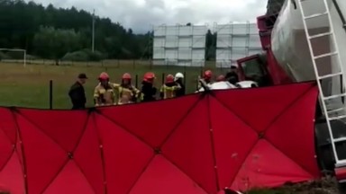 Tragiczny wypadek koło Włodawy. Nie żyje jedna osoba [WIDEO]