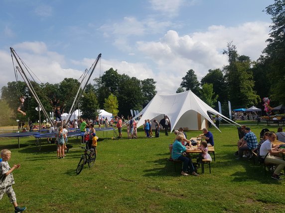 Piknik CPK w pomorskim Bolszewie