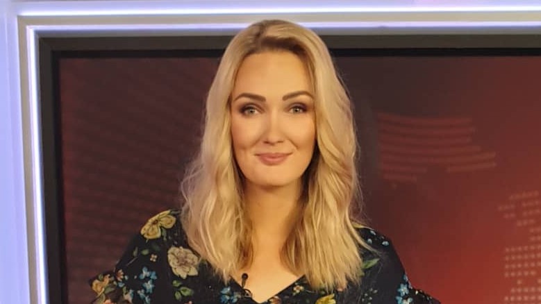 Moderátorka a redaktorka Alena Stračiaková.