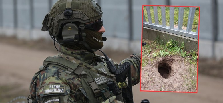 Odkryli tunel na granicy z Białorusią. Tak próbowali dostać się do Polski