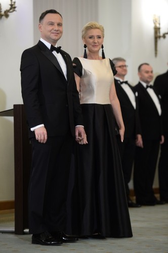 Andrzej Duda i Agata Kornhauser-Duda