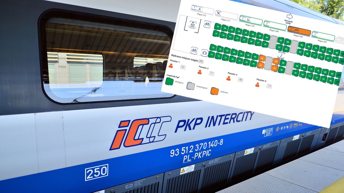 Graficzna rezerwacja biletów PKP. W życie wchodzi duża zmiana