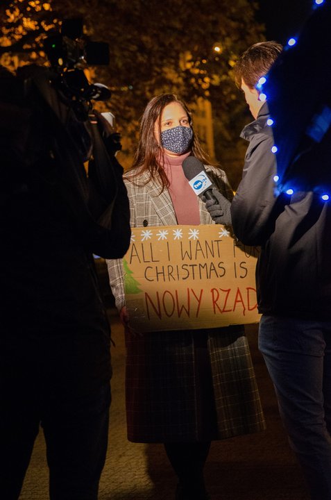 Manifestacja na placu Wolności w Poznaniu, fot. Bartosz Garba