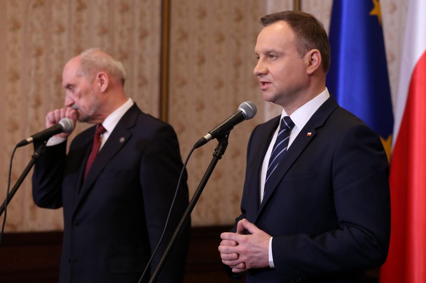 Andrzej Duda i Antoni Macierewicz