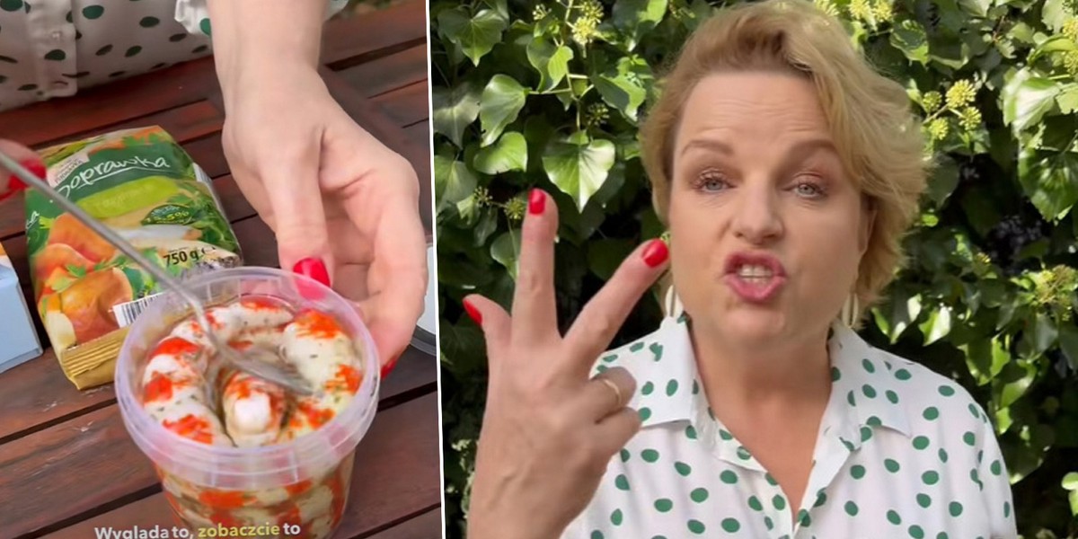 Katarzyna Bosacka ujawniła listę wstydu z Biedronki. Trzy produkty, które radzi unikać. 
