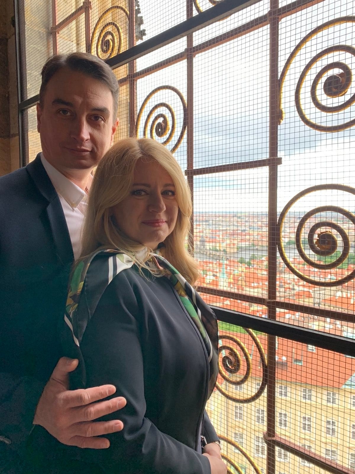 Juraj Rizman a Zuzana Čaputová