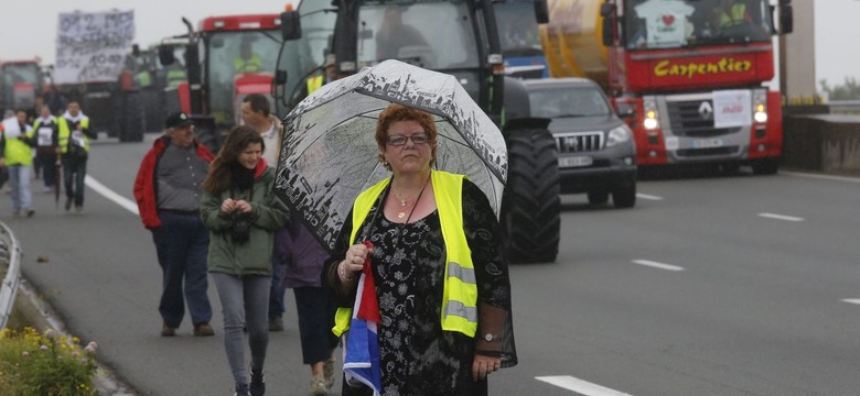 Zablokowali główną autostradę do Calais. Mają dość "Dżungli" z emigrantami