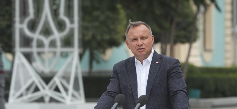 Andrzej Duda w Kijowie: Krym to Ukraina, jak Gdańsk jest częścią Polski