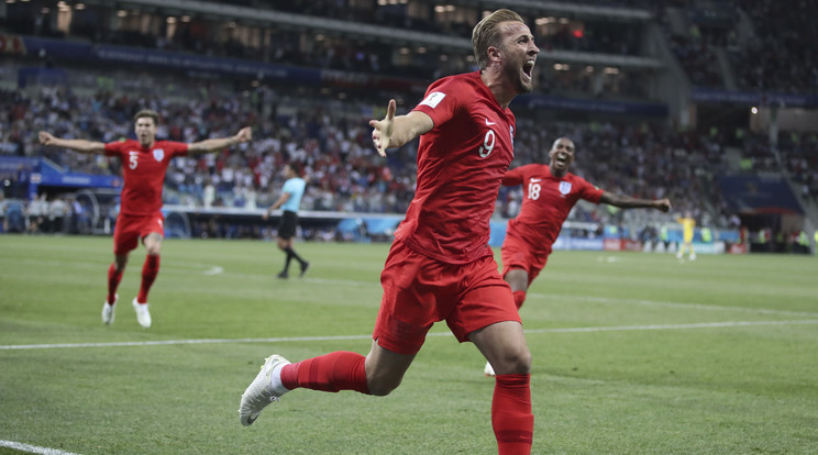 Harry Kane duplája hozta a győzelmet az angoloknak / Fotó: MTI/AP/Thanászisz Sztavrakisz