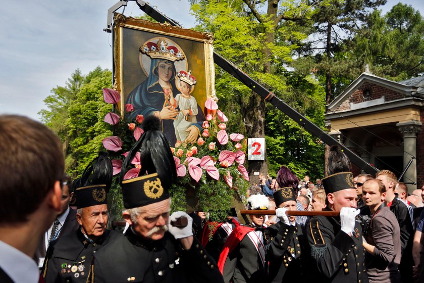 Piekary Śląskie. Pielgrzymka mężczyzn 