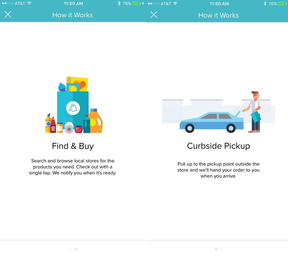 Curbed brings your orders to your car.