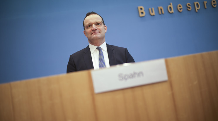 Jens Spahn, német szövetségi egészségügyi miniszter / Fotó: MTI EPA