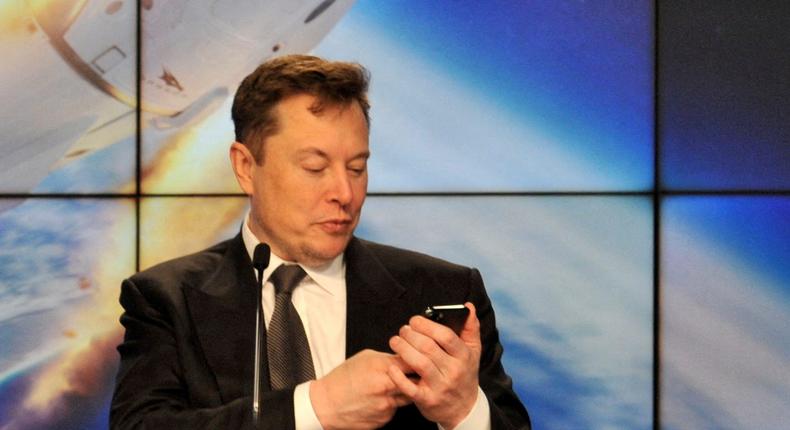 Tesla and SpaceX CEO Elon MuskSteve Nesius/Reuters