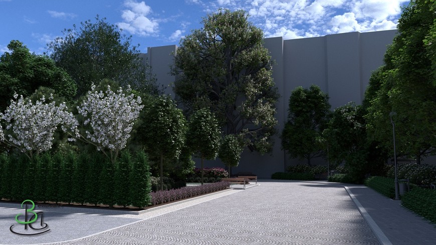 Podwórko będzie także wykorzystywane przez kierowców