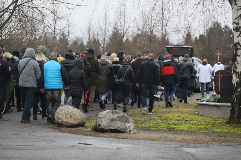 Pogrzeb Marka "Krzykacza" Pawłowskiego