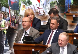 Studenti u blokadi i opozicija